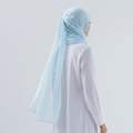 Blue Chiffon Flow